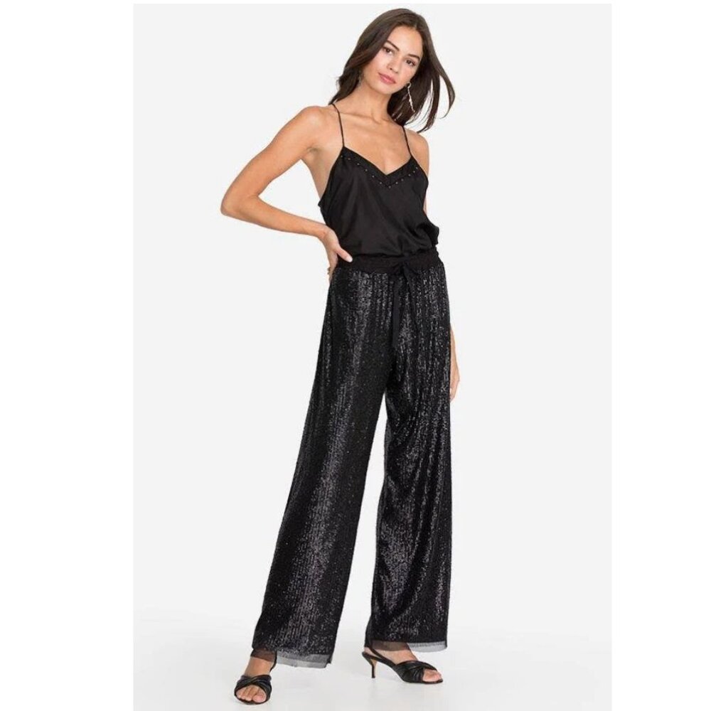 Johnny Was Grace Sequin Drawstring Long Cocktail … - image 2